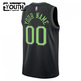 Dres New Orleans Pelicans Prilagođeni Nike 2025-26 City Edition Crno Swingman - Dječji